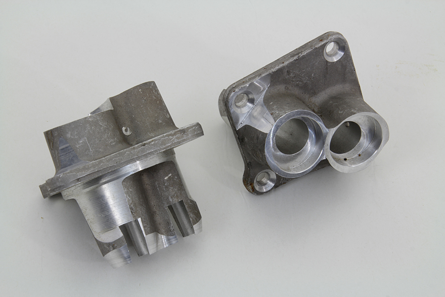 Natural Aluminum Tappet Block Set for FL 1948-1952