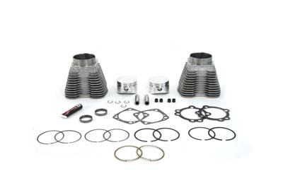 96 inch Evolution Silver 4 5/8 Cylinder Kit for 1984-1999 Big Twin
