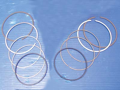 83 inch Evolution Wiseco Piston Ring Set .045 Oversize for Big Twin
