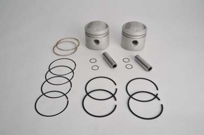 Piston Kit, 3-7/16 inch x .020 for 1941-1977 FL-FX Big Twin