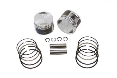 80" Evolution moly Piston Kit .010 Oversize for 1984-1998 Big Twin