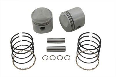 74" Overhead Valve Standard Size Piston Set for 1941-1977 Big Twin