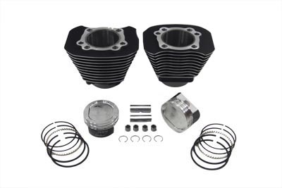 1200cc Black Conversion Cylinder & Piston Kit for 2004-up XL