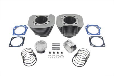 1200cc Cylinder and Piston Conversion Kit Silver for XL 2004-UP
