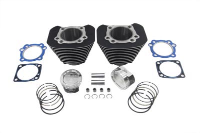 1200cc Cylinder and Piston Conversion Kit Black for XL 2004-UP