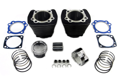 1200cc Cylinder and Piston Conversion Kit Black for 1986-2003 XL