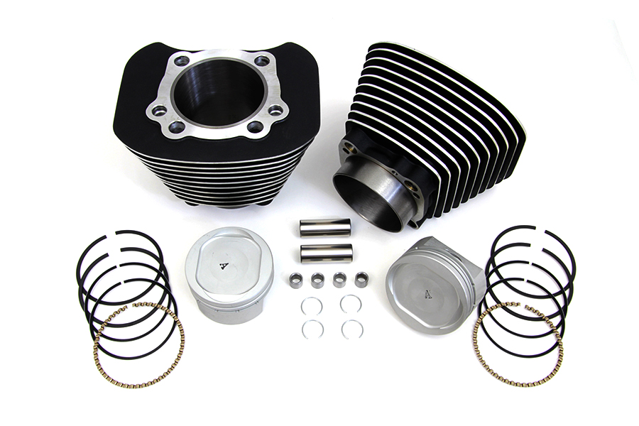 Black Cylinder and Piston Conversion Kit for XL 2004-UP Sportsters
