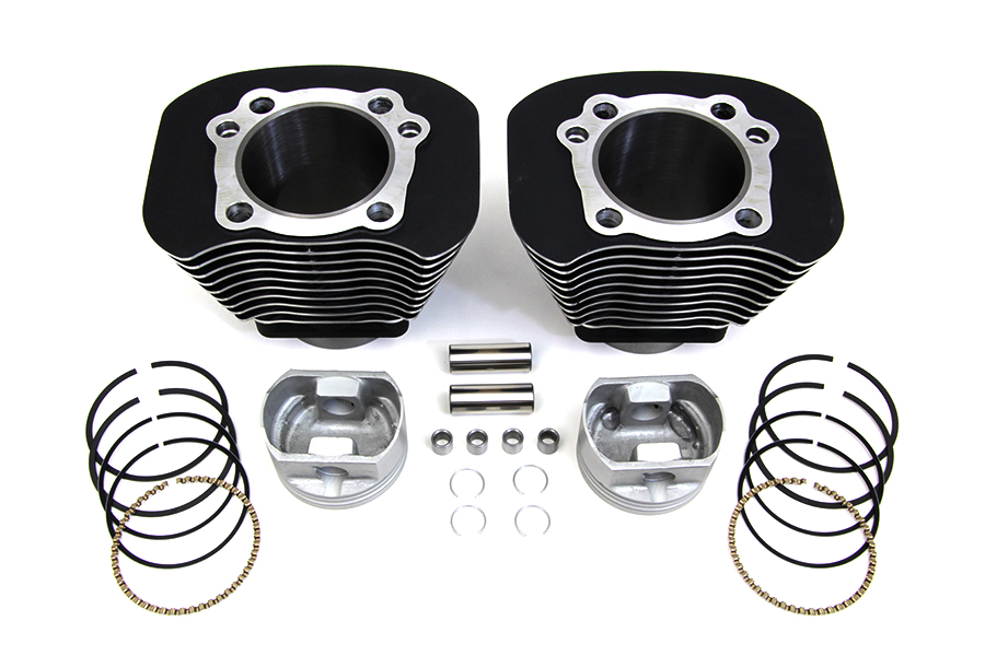 Black Cylinder and Piston Conversion Kit for XL 2004-UP Sportsters