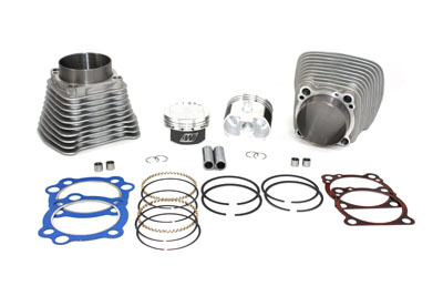 1200cc Silver Cylinder & Piston Conversion Kit for XL 1986-03 Harley