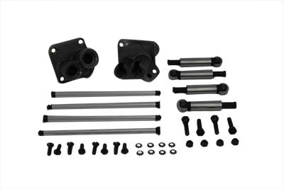 Sifton Lifter Tappet Block Kit Raw Finish for 1936-1947 Big Twin