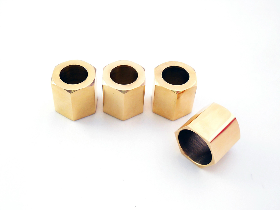 Pushrod Cover Cup Set Brass for 1941-UP FL, FX & XL