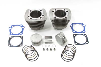 1200cc Cylinder Kit Silver with Sifton Piston for 1986-2003 XL