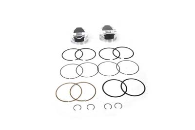 4-1/8 inch Piston Set .010 Oversize for 111 inch engine