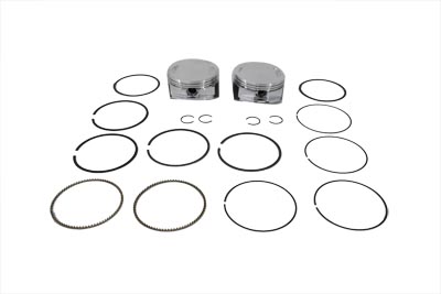 4-1/8 inch Piston Set .020 Oversize for 111 inch engine
