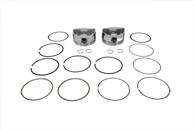 4-1/8 inch Piston Set .020 Oversize for 111 inch engine