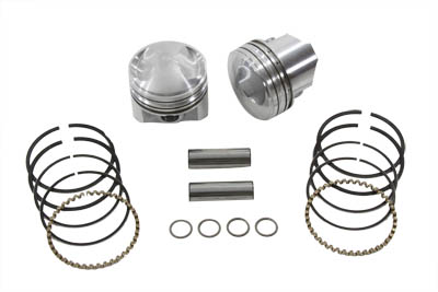 74" FLH-FX Piston Set .080 Oversize for Harley 1941-77 Big twins