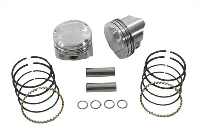 80" Evolution Domed Piston Kit .005 for Harley 1984-1998 Big Twins