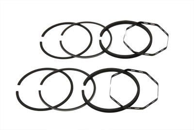 74" FLH Piston Ring Set .060 Oversize for Harley 1953-1977 Big Twins