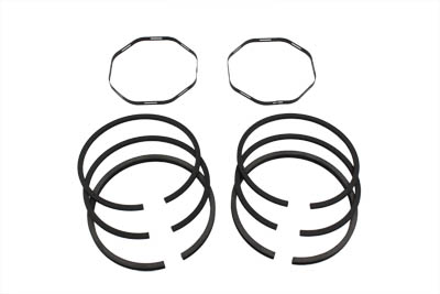 74\" Side Valve Piston Ring Set .010 Over for Harley UL 1937-1948