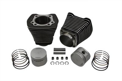 Evolution Cylinder and Piston Kit Black for 1984-1998 Big Twins