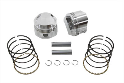 1340cc Domed Piston Set .030 Oversize for Harley 1978-84 Big Twins