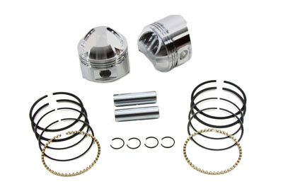 80" Shovelhead Piston Set .040 Oversize for Harley 1978-84 Big Twins