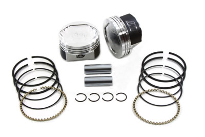883cc Forged Conversion Piston Set .040 Over for XL 1986-UP Harley