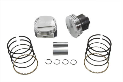 Forged .005 10:1 Compression Piston Kit for Harley 1984-98 Big Twins