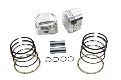 Forged Standard 9.25:1 Piston Kit for Harley 1984-1998 Big Twins