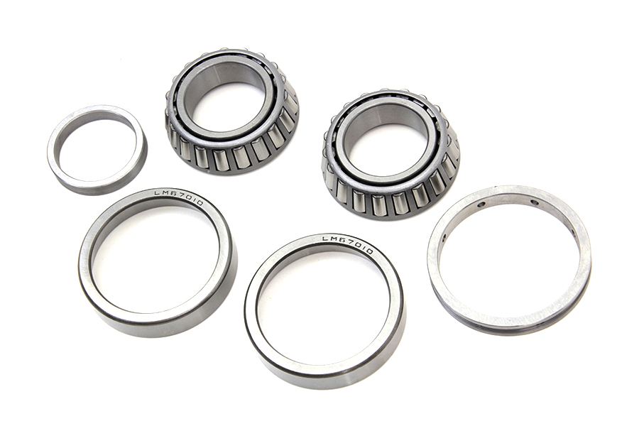 Left Crankcase Main Bearing Set for FL 1955-1968