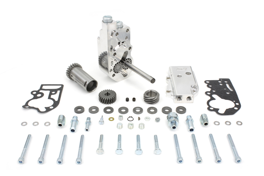 Oil Pump Assembly with Breather for FL 1965-1969