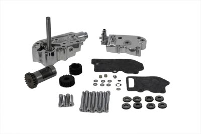 Polished Sifton Oil Pump Assembly w/ Breather for FL 1936-1953