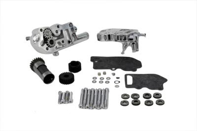 Polished Sifton Oil Pump Assembly w/ Breather for FL 1936-1953
