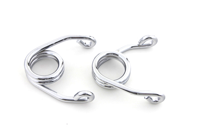 Chrome 3-1/2" Hair Seat Spring Set 7mm Wire Size