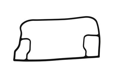 Upper Rocker Box Gasket, V2 for 1992-1998 Big Twins