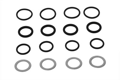 V-Twin Pushrod Cover Seal Kit 16 Piece for 1984-98 Big Twins & XL