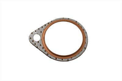 James Exhaust Metal Ring Gasket for 1966-84 FL & FX - 10 Pack