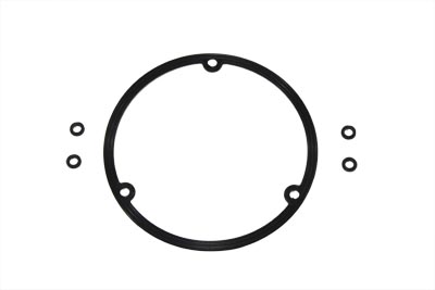 James Derby Cover Gasket 3 Hole Rubber for 1970-98 Big Twins