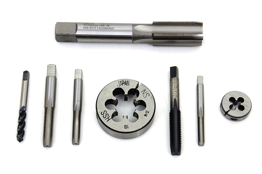 Die Tool and Tap Set for Harley Special Threads