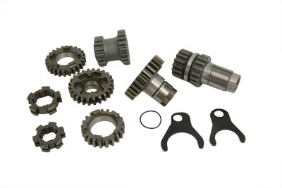 Harley FL & FX 1977-84 Transmission Gear Set 2.44 1st 1.23 3rd