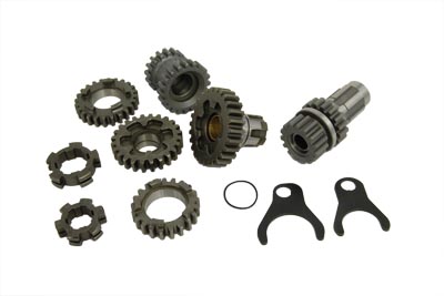 Harley FL & FX 1977-84 Transmission Gear Set 2.44 1st 1.23 3rd