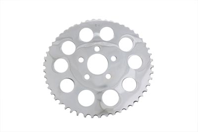 Chrome Rear 51 Tooth 6mm Offset Sprocket for XL 1982-92 Harley