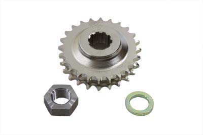 Engine Sprocket with Spline 24 Tooth w/ 1/4 in. Offset for Big Twins