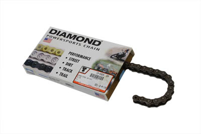 Diamond Standard .530 100 Link Chain for Harley & Customs