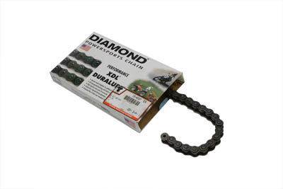 Diamond XDL Self Lube .530 108 Link Chain for Harley & Customs