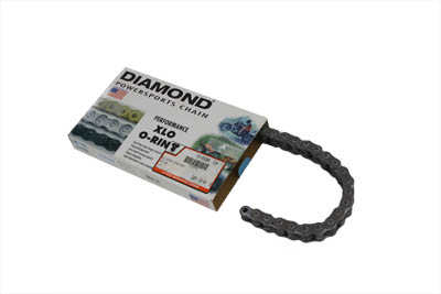 Diamond O-Ring 106 Link Chain for Harley & Customs
