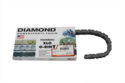 Diamond O-Ring 120 Link Chain for Harley & Customs