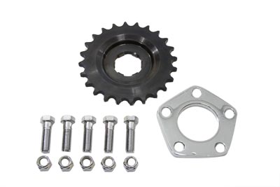 Transmission Sprocket 24 Tooth w/ Spacer Kit for 1973-85 Big Twins