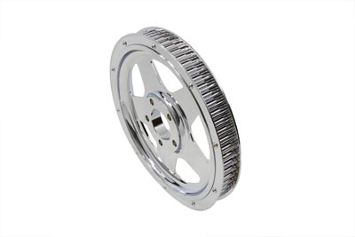 Chrome 1.125W Rear Drive Pulley 70 Tooth for FLT 2004-UP Harley