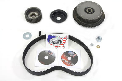 BDL Belt Drive Kit 8mm for Harley FL & FX 1970-1984 w/ Chain Drive